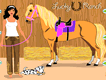 Horse And Girl Dress Up