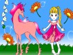 Baby and horse