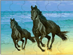Black Horses Jigsaw Puzzle