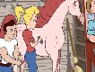 Horse Stable Kissing