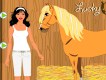 Jeu fille cheval